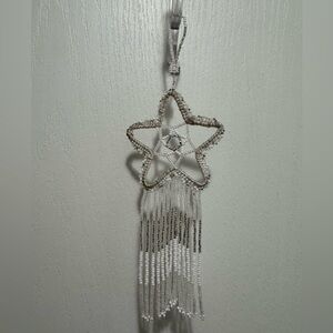 Huichol Beaded Star Dreamcatcher